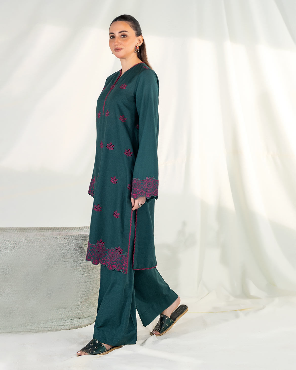 Zevk | Winter Flavour | LIME by Zevk - Designer Dress - Type: Ladies Clothes - Available at Libayah - 100% Original