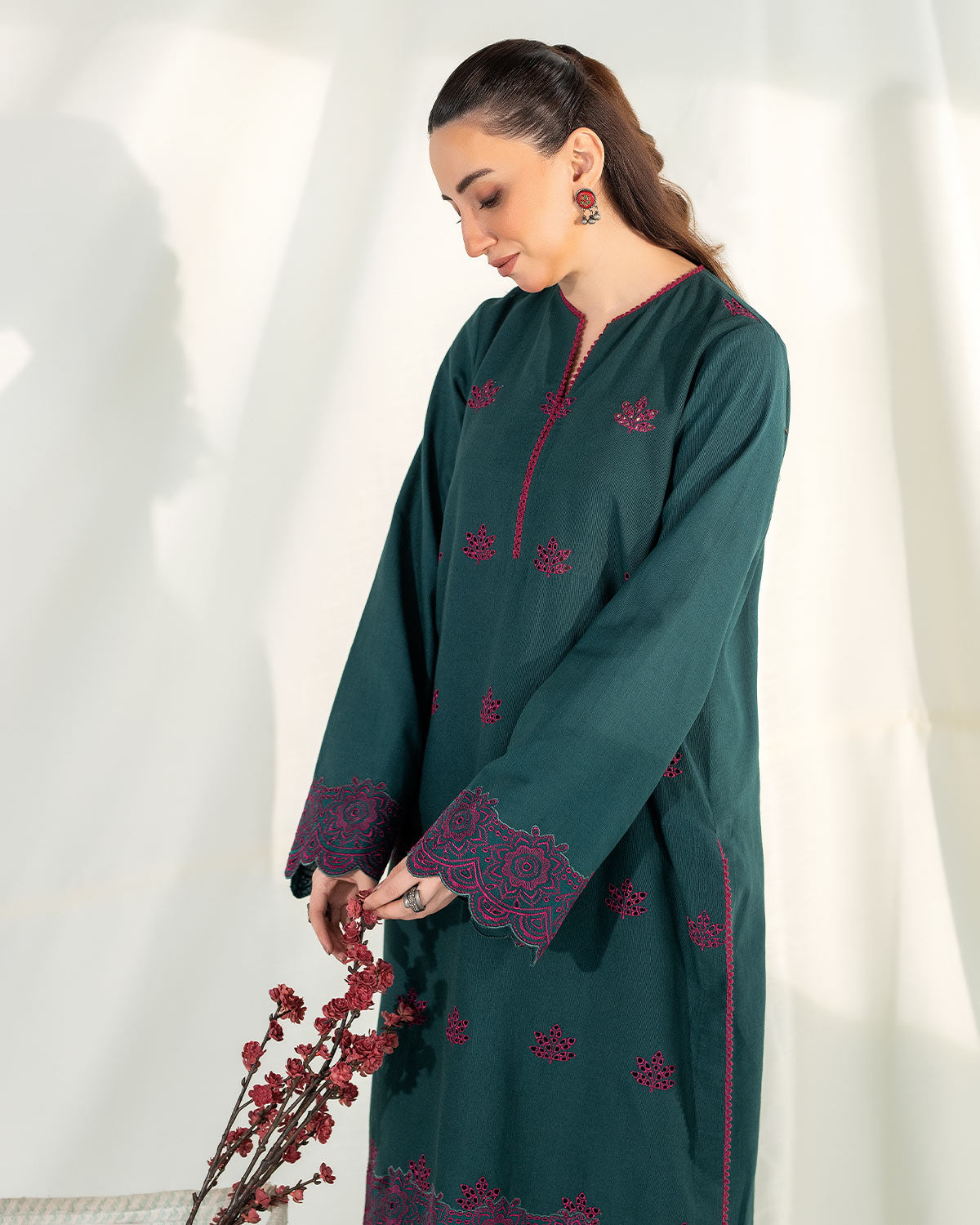 Zevk | Winter Flavour | LIME by Zevk - Designer Dress - Type: Ladies Clothes - Available at Libayah - 100% Original