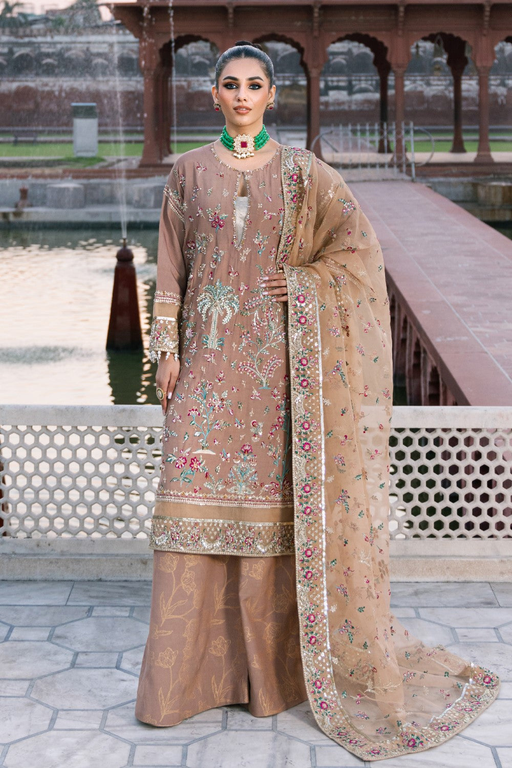 Maryum N Maria | Zircon Formals | SETAREH - MS40071 by Maryum N Maria - Designer Dress - Type: Ladies Clothes - Available at Libayah - 100% Original