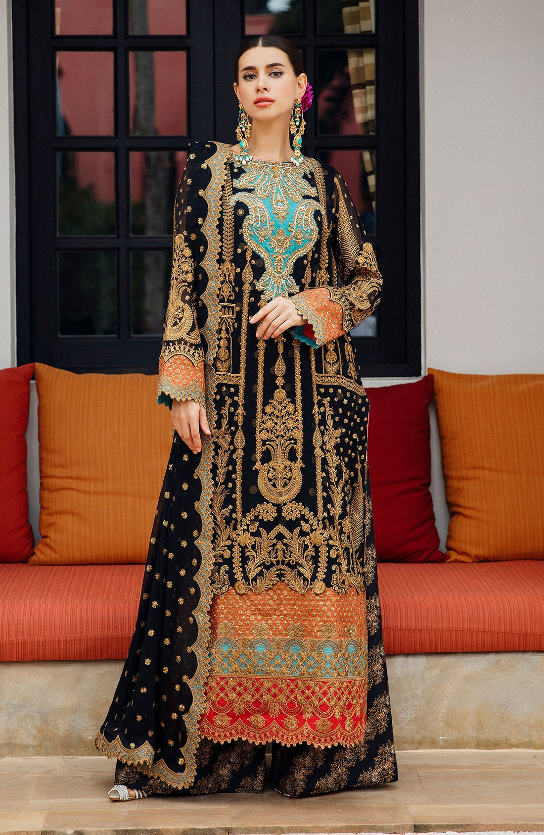 Maryum N Maria | Luxury Formals | SAMARA - FS-40002 by Maryum N Maria - Designer Dress - Type: Formal - Available at Libayah - 100% Original