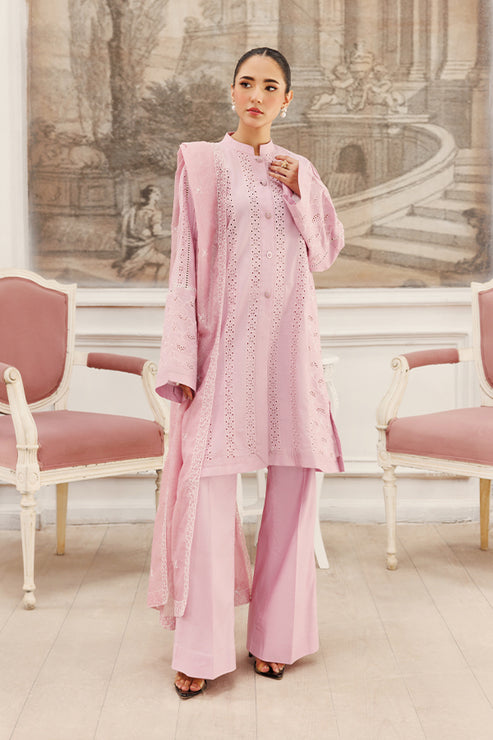 Soft Petals – authentic Pakistani formal dress from the Saffron Le Soleil 25 collection for women in the UK