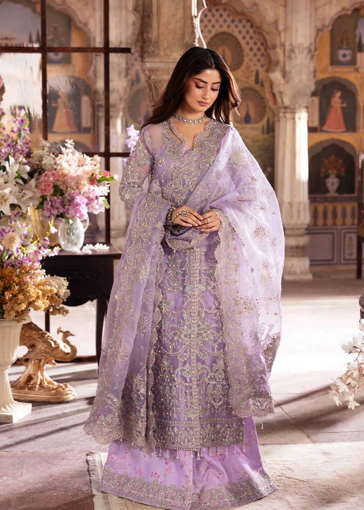 Kanwal Malik | Maahi Festive 26 | Ayla by Kanwal Malik - Designer Dress  - Type : Ladies Clothes - Available at Libayah - 100% Original 