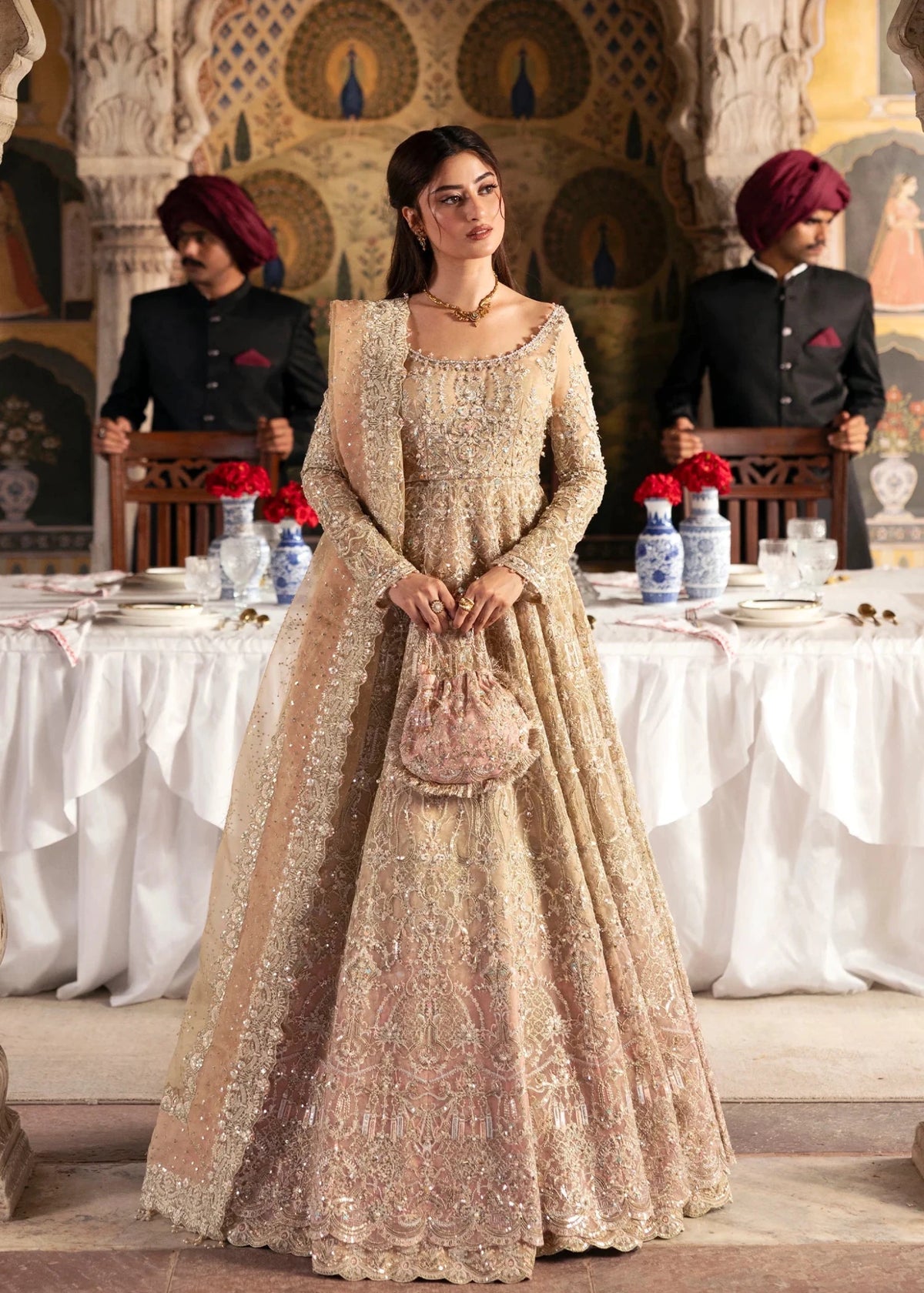 Kanwal Malik | Maahi Festive 26 | Zaariya by Kanwal Malik - Designer Dress  - Type : Ladies Clothes - Available at Libayah - 100% Original 