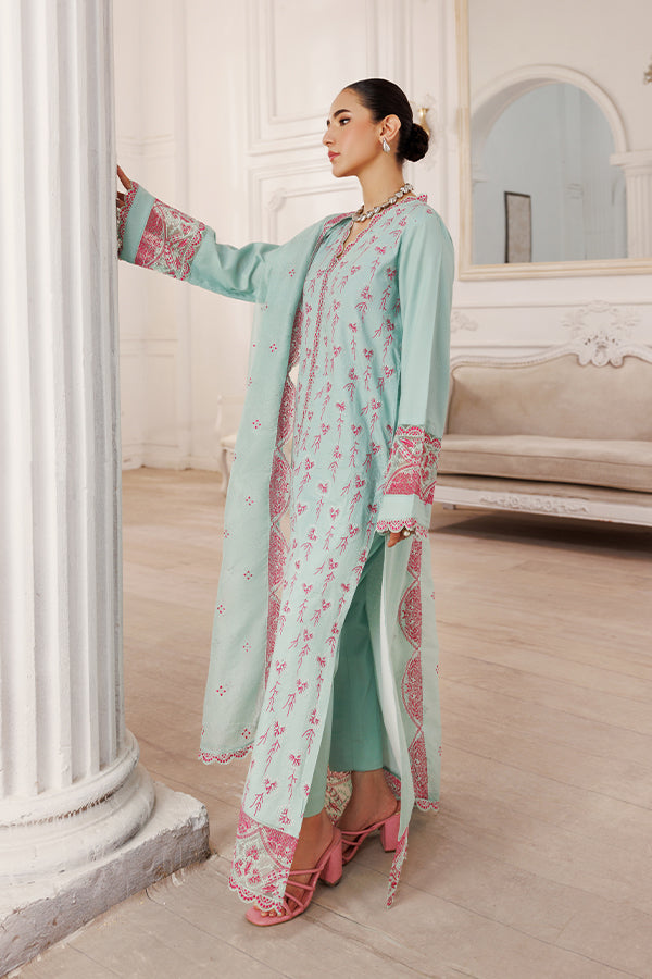 Serenity – authentic Pakistani formal dress from the Saffron Le Soleil 25 collection for women in the UK