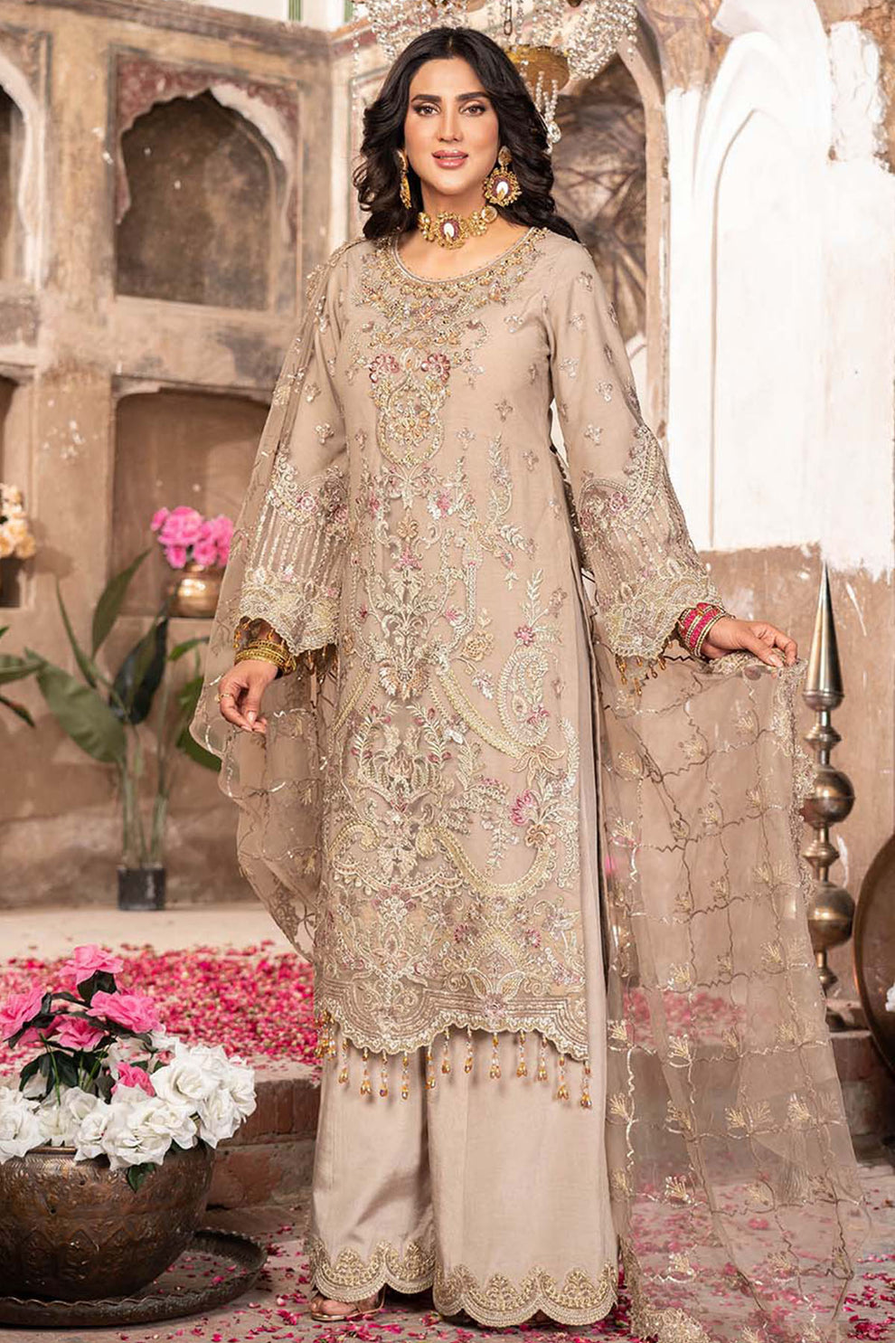 Imrozia Premium | Tehwar Premium | IP-149 RANGOLI by Imrozia Premium - Designer Dress  - Type : Ladies Clothes - Available at Libayah - 100% Original 