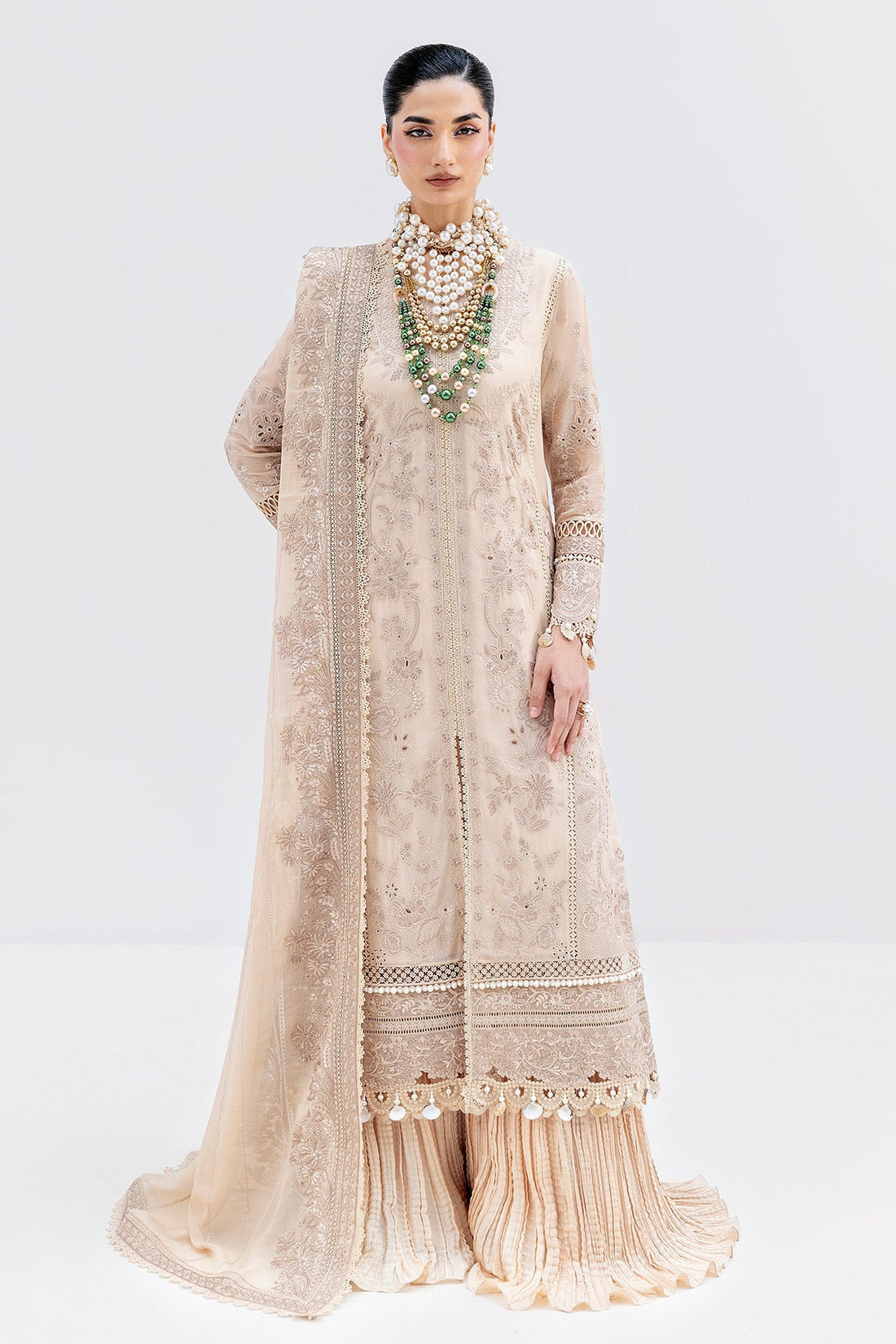 Imrozia Premium | Luxe Serene 25 | S-1094 SAND by Imrozia Premium - Designer Dress  - Type : Ladies Clothes - Available at Libayah - 100% Original 