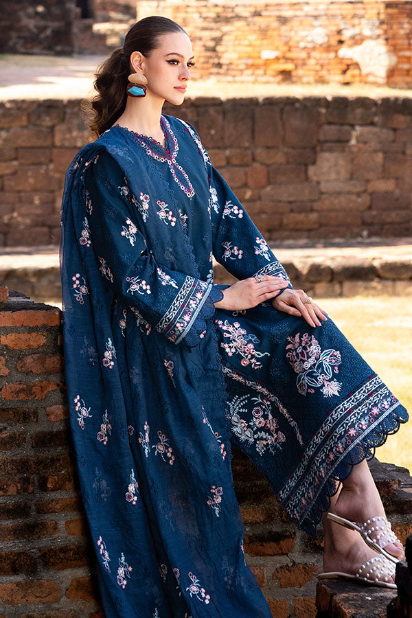 Saffron | Solace Winter Edit | Clematis by Saffron - Designer Dress - Type: Ladies Clothes - Available at Libayah - 100% Original
