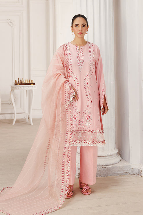 Peach Blossom – authentic Pakistani formal dress from the Saffron Le Soleil 25 collection for women in the UK