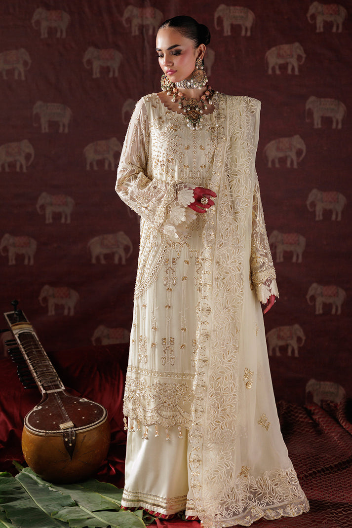 Saad Shaikh | Panache Luxury Chiffon 25 | D-10 by Saad Shaikh - Designer Dress  - Type : Ladies Clothes - Available at Libayah - 100% Original 