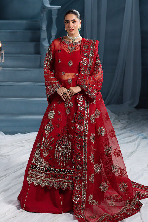 Saffron | Zynoria Formals 25 | Rubellite by Sahar - Designer Dress  - Type : Ladies Clothes - Available at Libayah - 100% Original 
