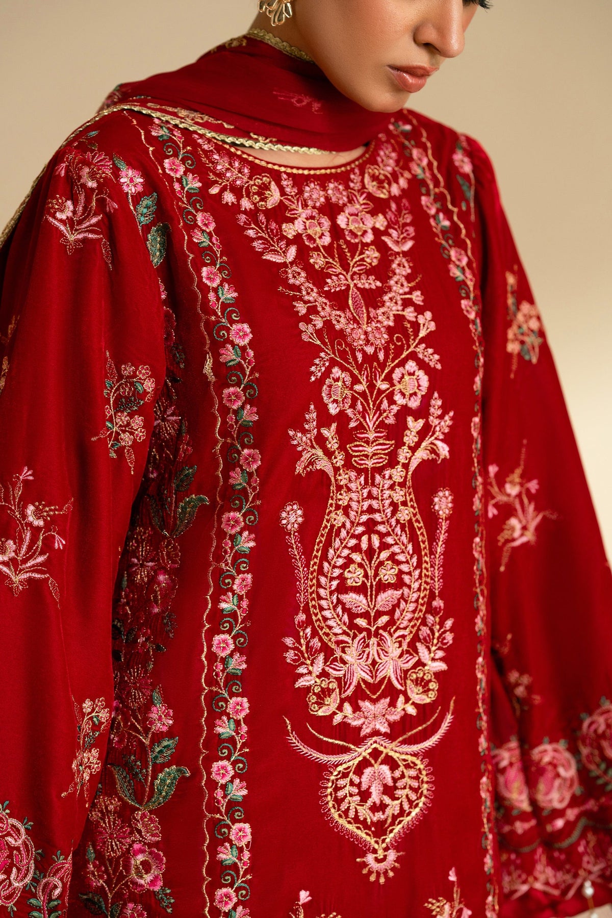 Taana Baana | The Velvet Affair | F0481 by Taana Baana - Designer Dress - Type: Ladies Clothes - Available at Libayah - 100% Original