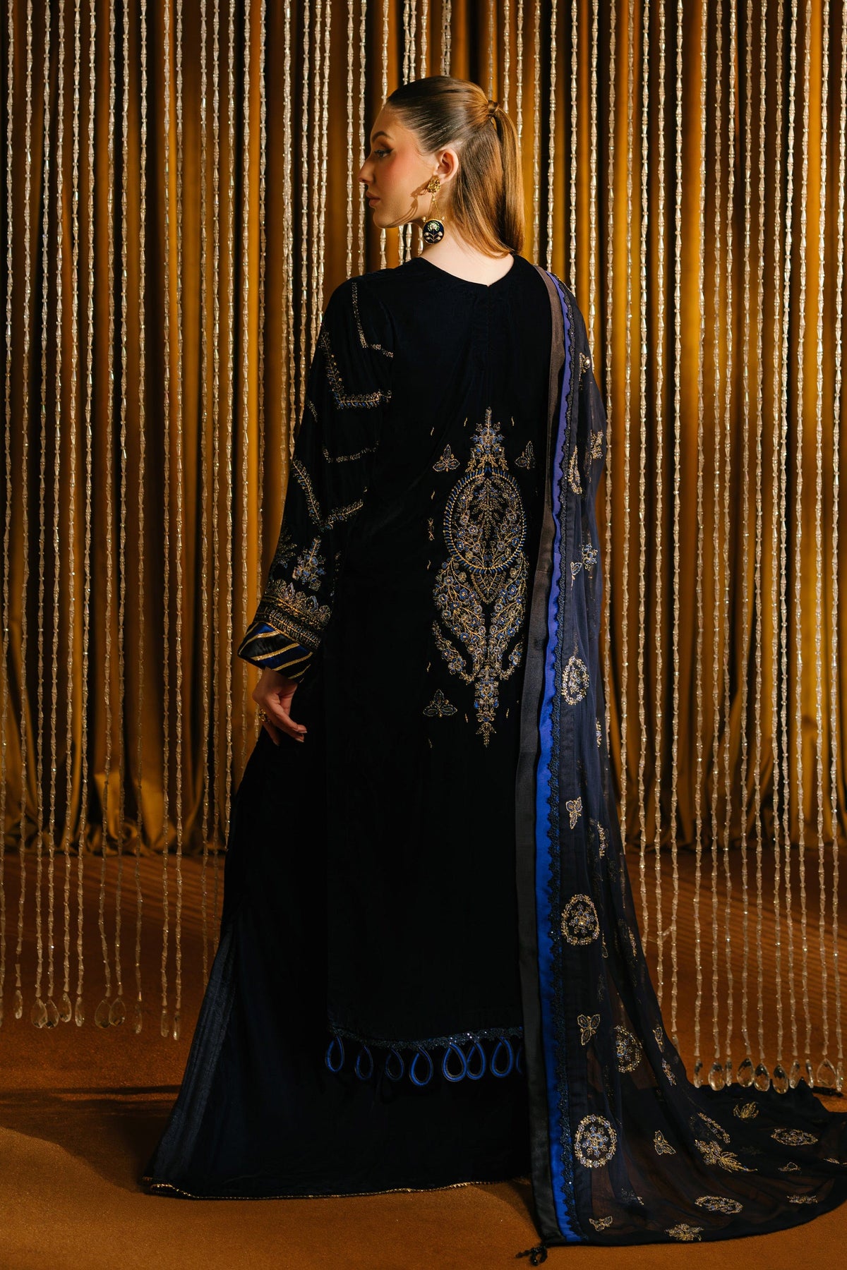 Taana Baana | The Velvet Affair | F0480 by Taana Baana - Designer Dress - Type: Ladies Clothes - Available at Libayah - 100% Original