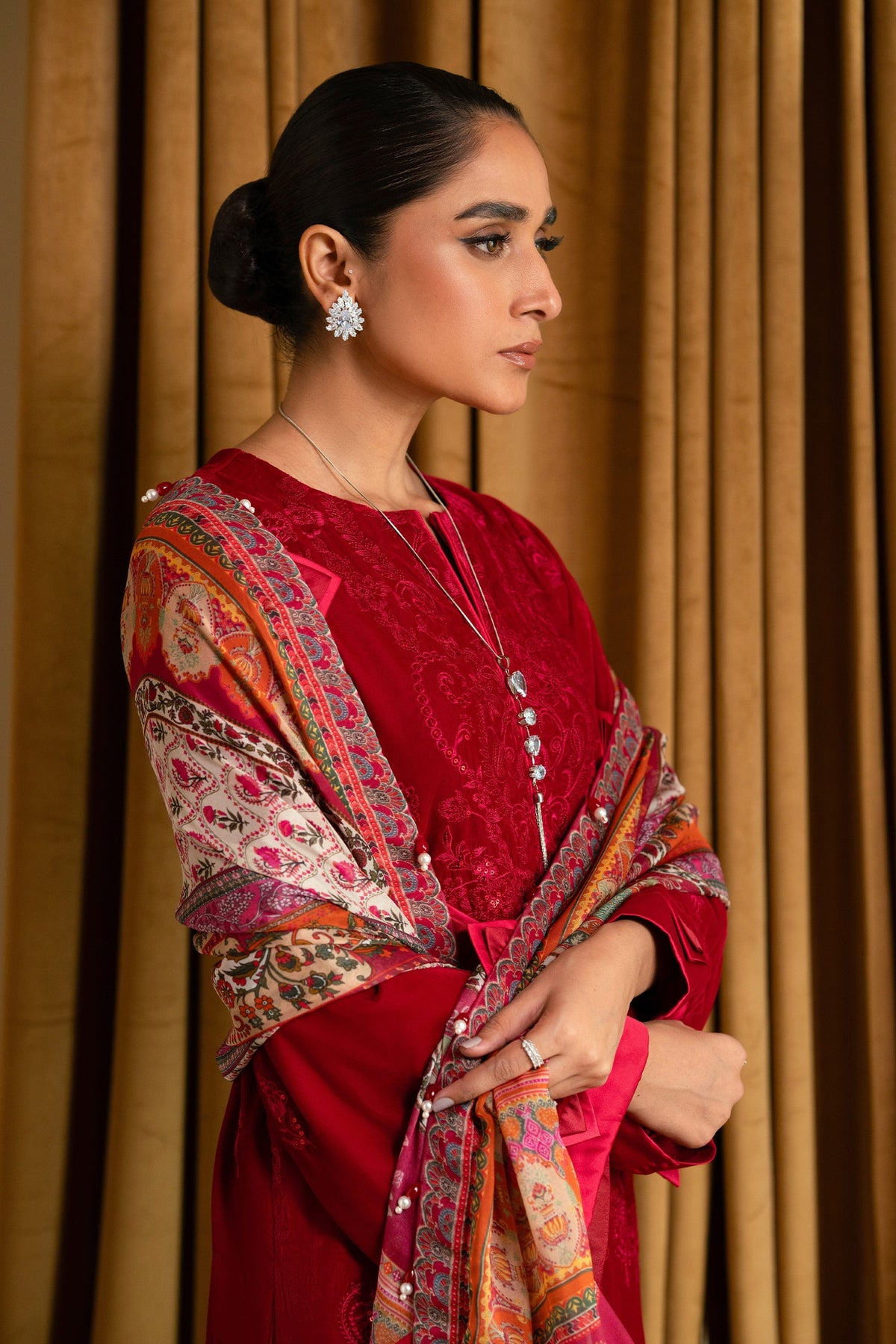 Taana Baana | The Velvet Affair | F0464 by Taana Baana - Designer Dress - Type: Ladies Clothes - Available at Libayah - 100% Original