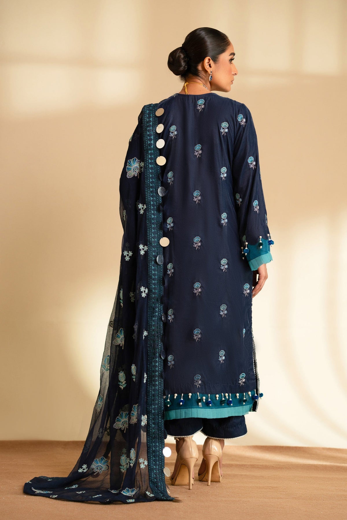 Taana Baana | The Velvet Affair | F0479B by Taana Baana - Designer Dress - Type: Ladies Clothes - Available at Libayah - 100% Original