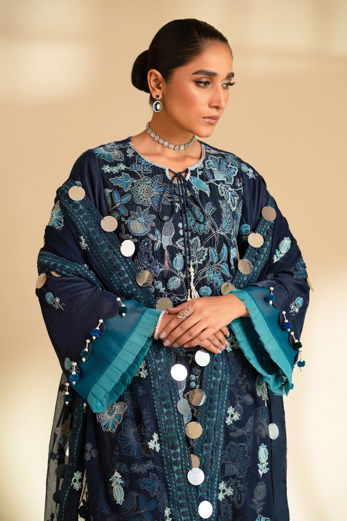 Taana Baana | The Velvet Affair | F0479B by Taana Baana - Designer Dress - Type: Ladies Clothes - Available at Libayah - 100% Original