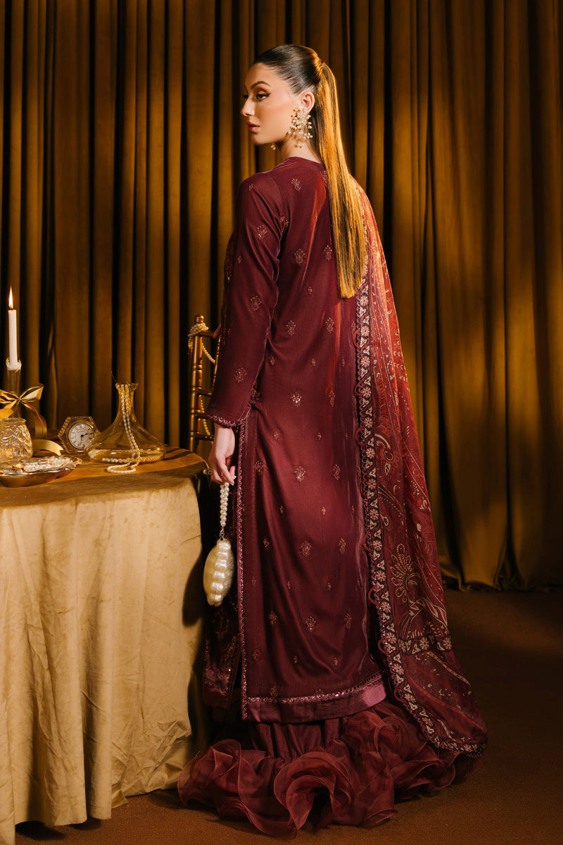 Taana Baana | The Velvet Affair | F0471 by Taana Baana - Designer Dress - Type: Ladies Clothes - Available at Libayah - 100% Original