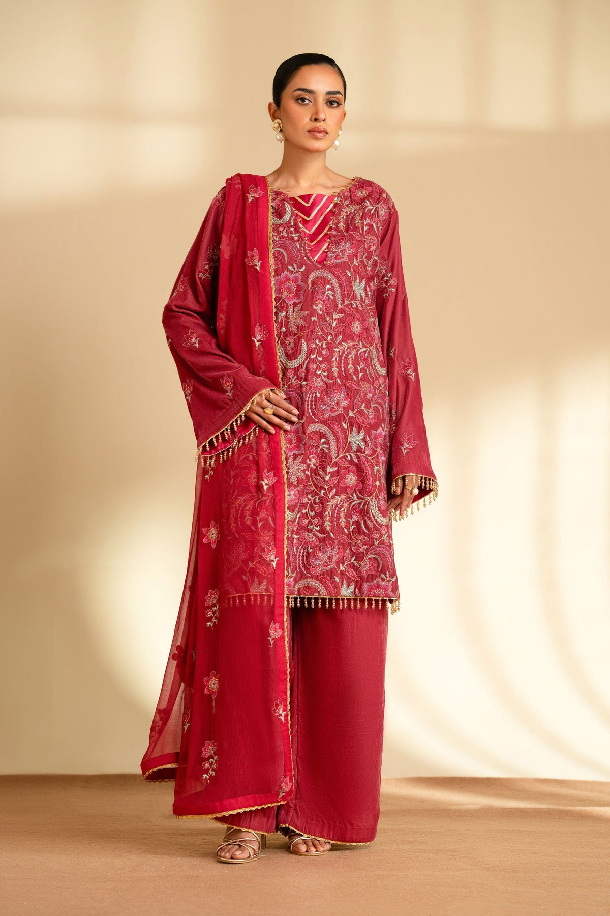 Taana Baana | The Velvet Affair | F0478 by Taana Baana - Designer Dress - Type: Ladies Clothes - Available at Libayah - 100% Original