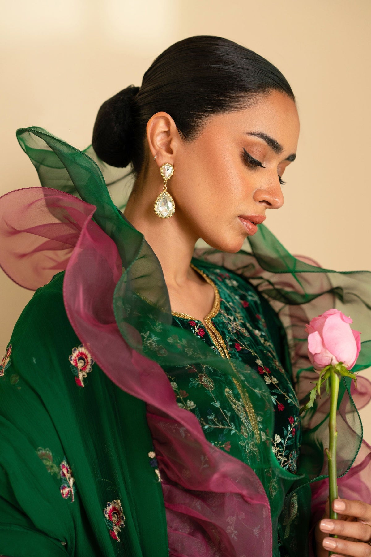 Taana Baana | The Velvet Affair | F0484A by Taana Baana - Designer Dress - Type: Ladies Clothes - Available at Libayah - 100% Original
