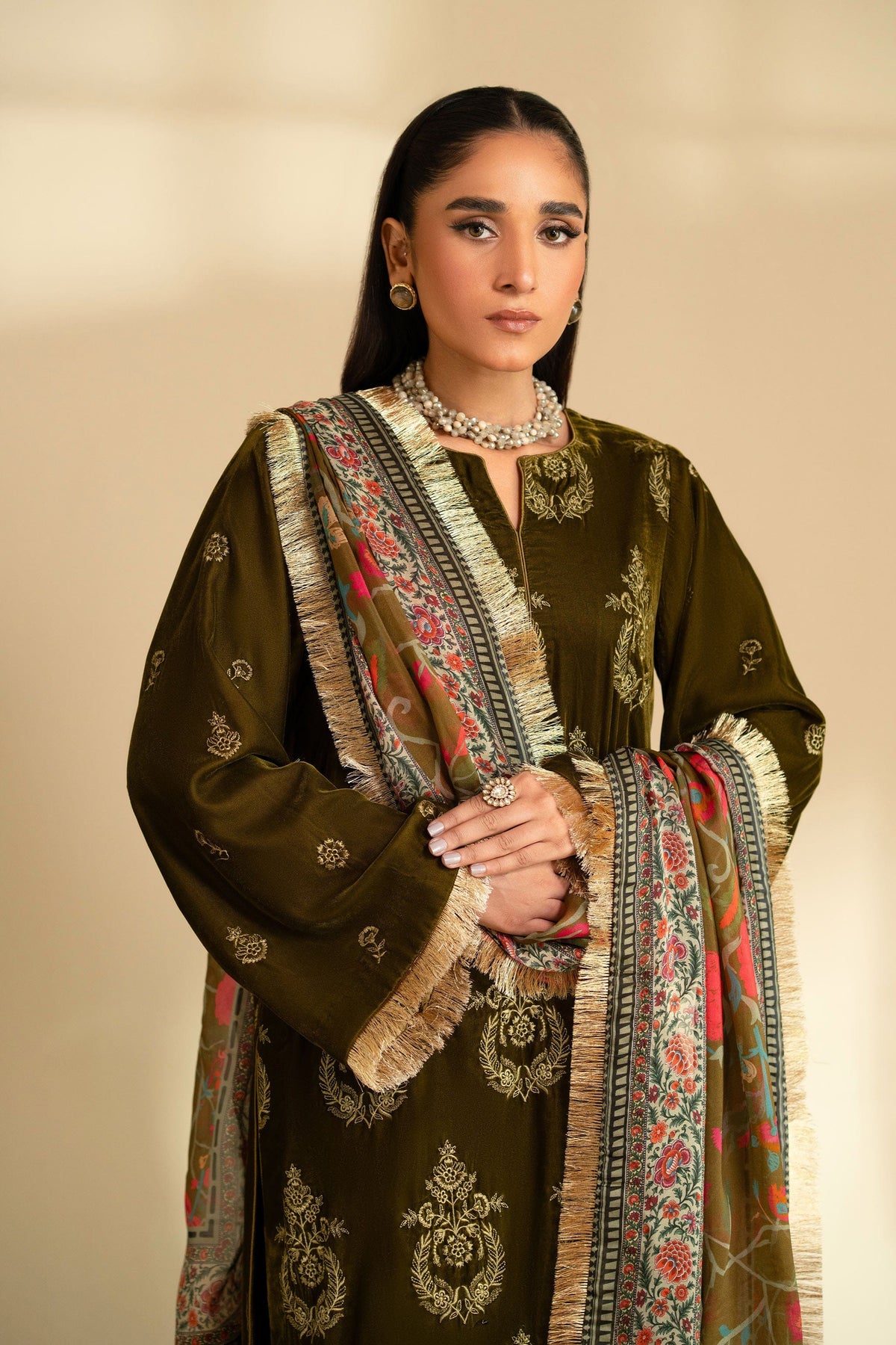 Taana Baana | The Velvet Affair | F0469 by Taana Baana - Designer Dress - Type: Ladies Clothes - Available at Libayah - 100% Original