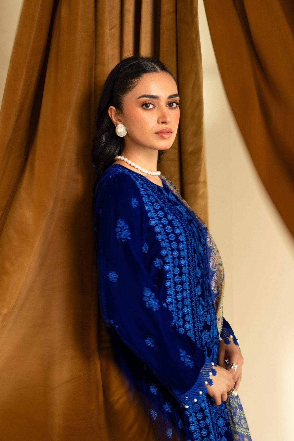 Taana Baana | The Velvet Affair | F0468 by Taana Baana - Designer Dress - Type: Ladies Clothes - Available at Libayah - 100% Original