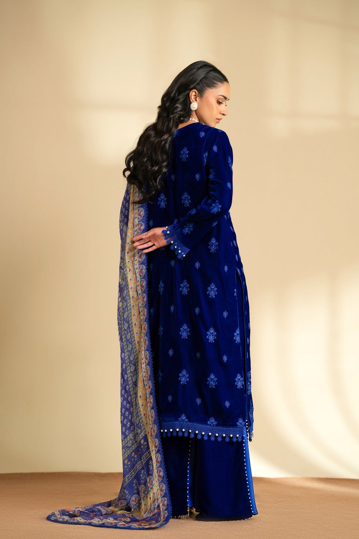 Taana Baana | The Velvet Affair | F0468 by Taana Baana - Designer Dress - Type: Ladies Clothes - Available at Libayah - 100% Original