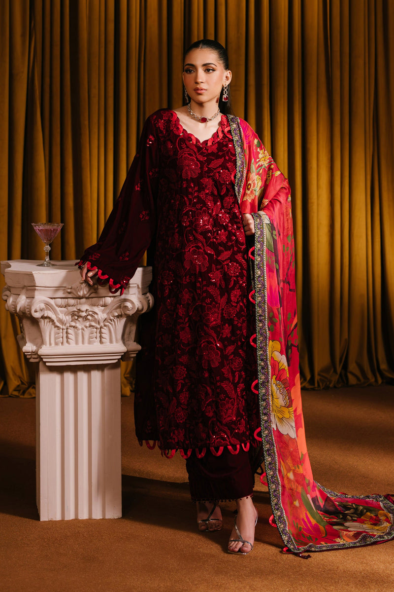 Taana Baana | The Velvet Affair | F0465 by Taana Baana - Designer Dress - Type: Ladies Clothes - Available at Libayah - 100% Original