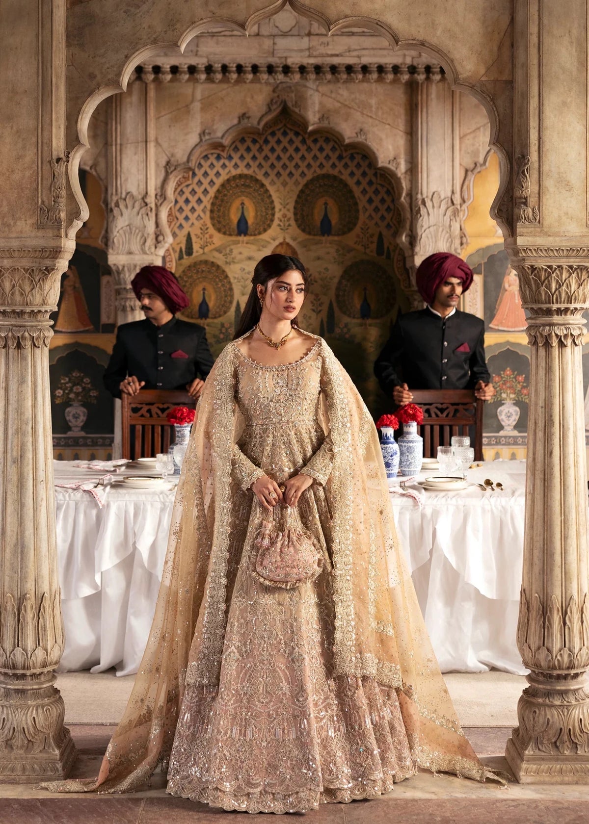 Kanwal Malik | Maahi Festive 26 | Zaariya by Kanwal Malik - Designer Dress  - Type : Ladies Clothes - Available at Libayah - 100% Original 