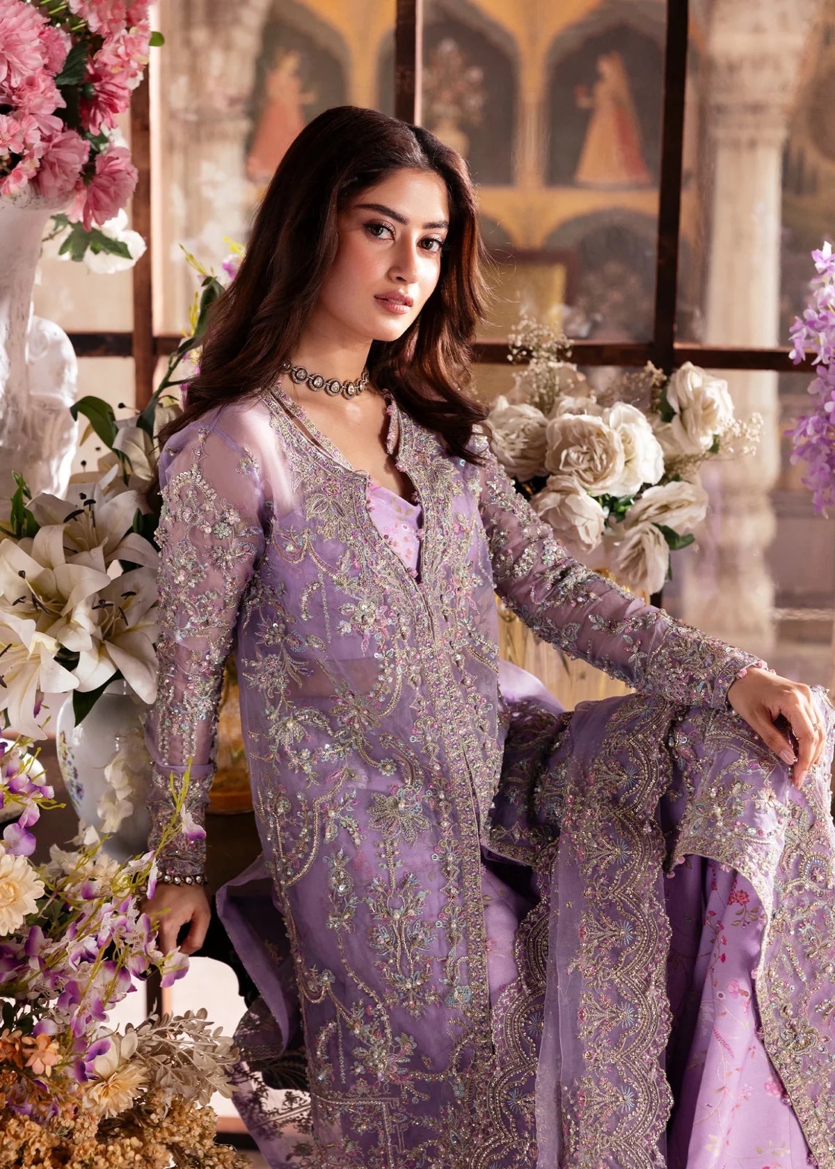 Kanwal Malik | Maahi Festive 26 | Ayla by Kanwal Malik - Designer Dress  - Type : Ladies Clothes - Available at Libayah - 100% Original 
