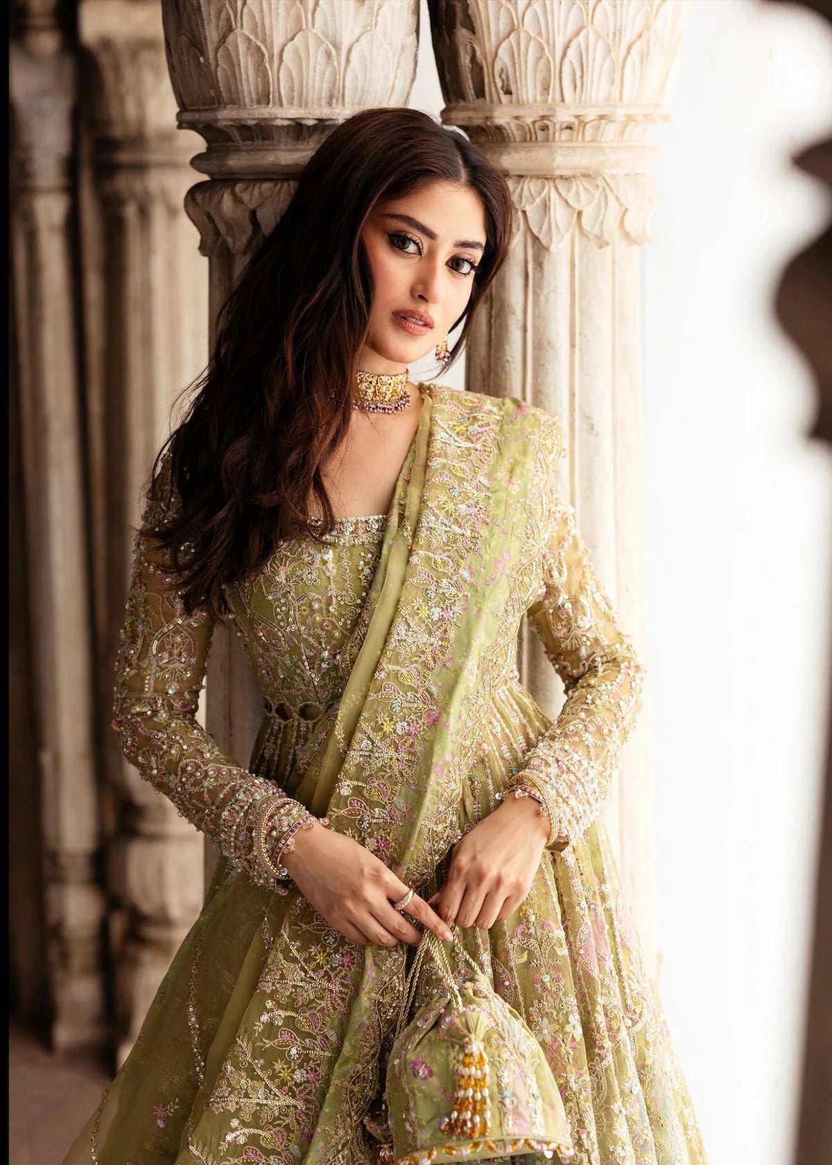 Kanwal Malik | Maahi Festive 26 | Nayab by Kanwal Malik - Designer Dress  - Type : Ladies Clothes - Available at Libayah - 100% Original 