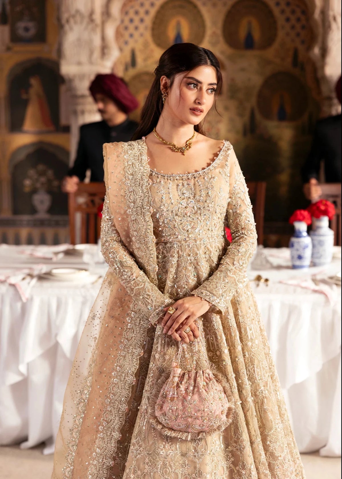 Kanwal Malik | Maahi Festive 26 | Zaariya by Kanwal Malik - Designer Dress  - Type : Ladies Clothes - Available at Libayah - 100% Original 