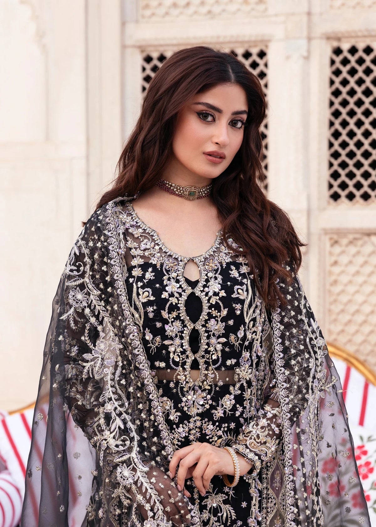 Kanwal Malik | Maahi Festive 26 | Aman by Kanwal Malik - Designer Dress  - Type : Ladies Clothes - Available at Libayah - 100% Original 