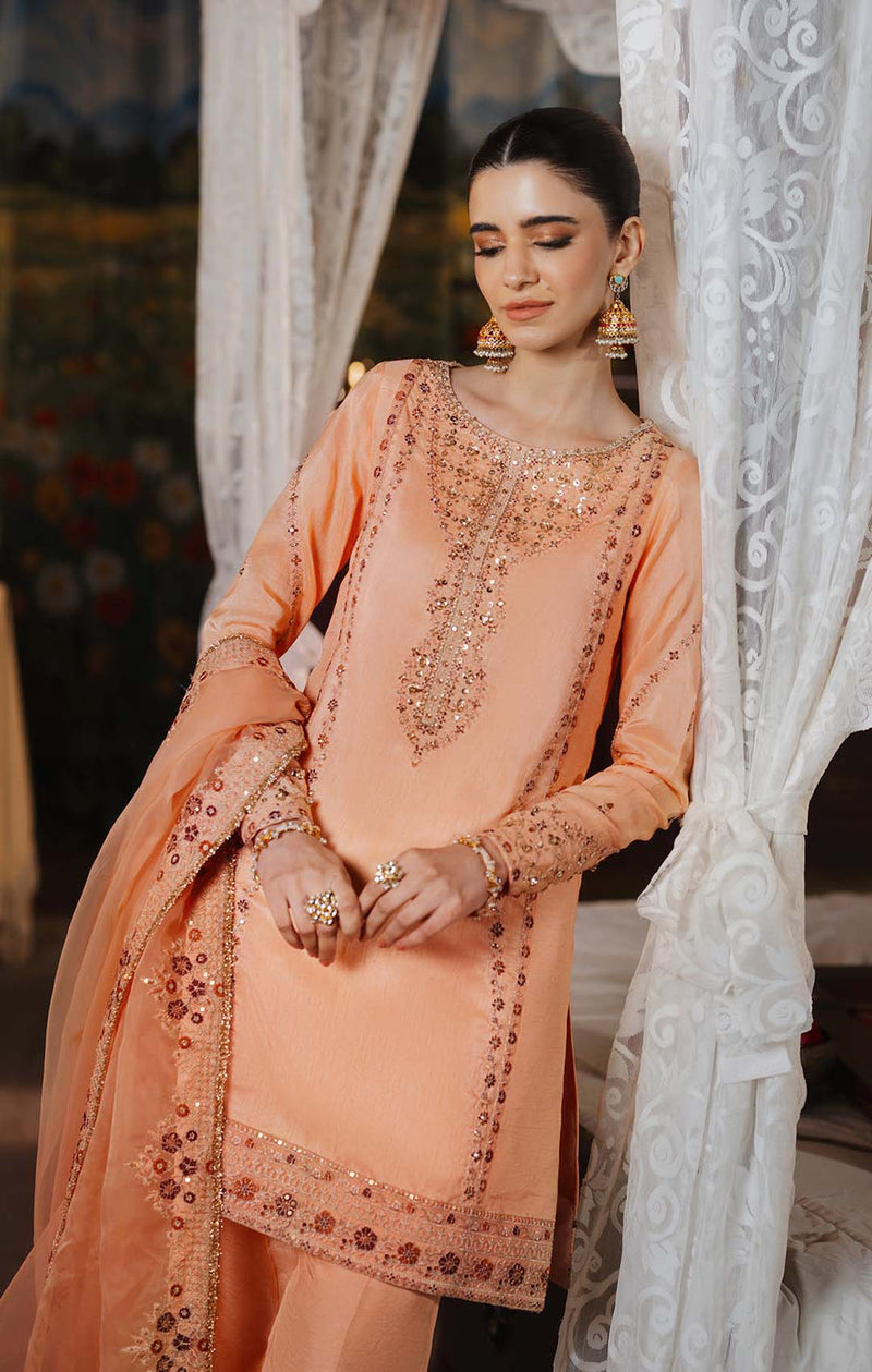 Maya | Dilbara Festive Pret 26 | RUHAAB - by Libayah - Registered Vendor of : Maya - 100% Original Designer Dress