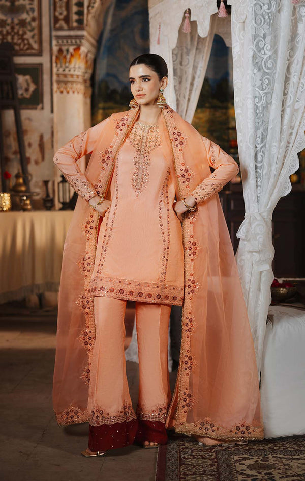 Maya | Dilbara Festive Pret 26 | RUHAAB - by Libayah - Registered Vendor of : Maya - 100% Original Designer Dress