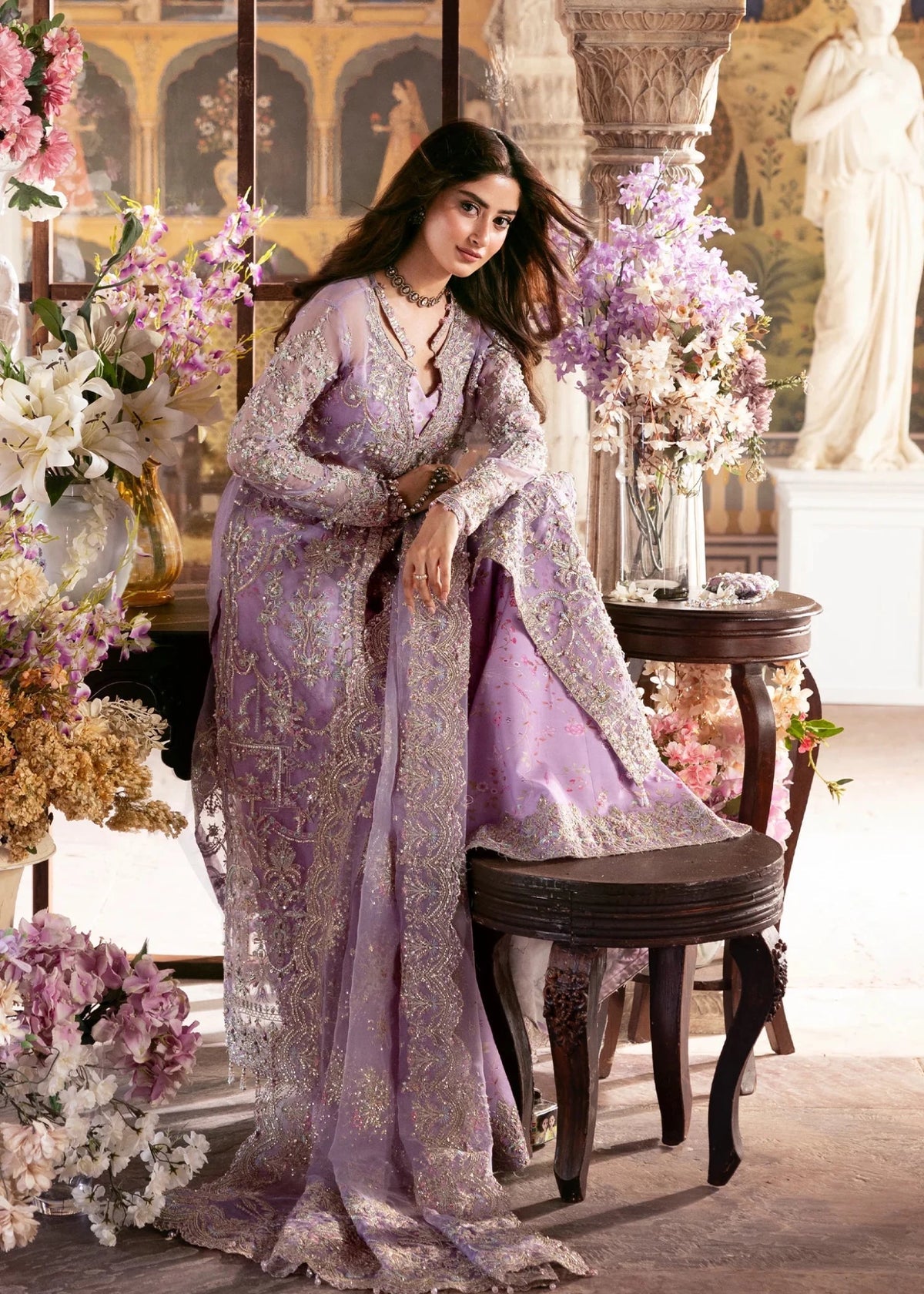 Kanwal Malik | Maahi Festive 26 | Ayla by Kanwal Malik - Designer Dress  - Type : Ladies Clothes - Available at Libayah - 100% Original 