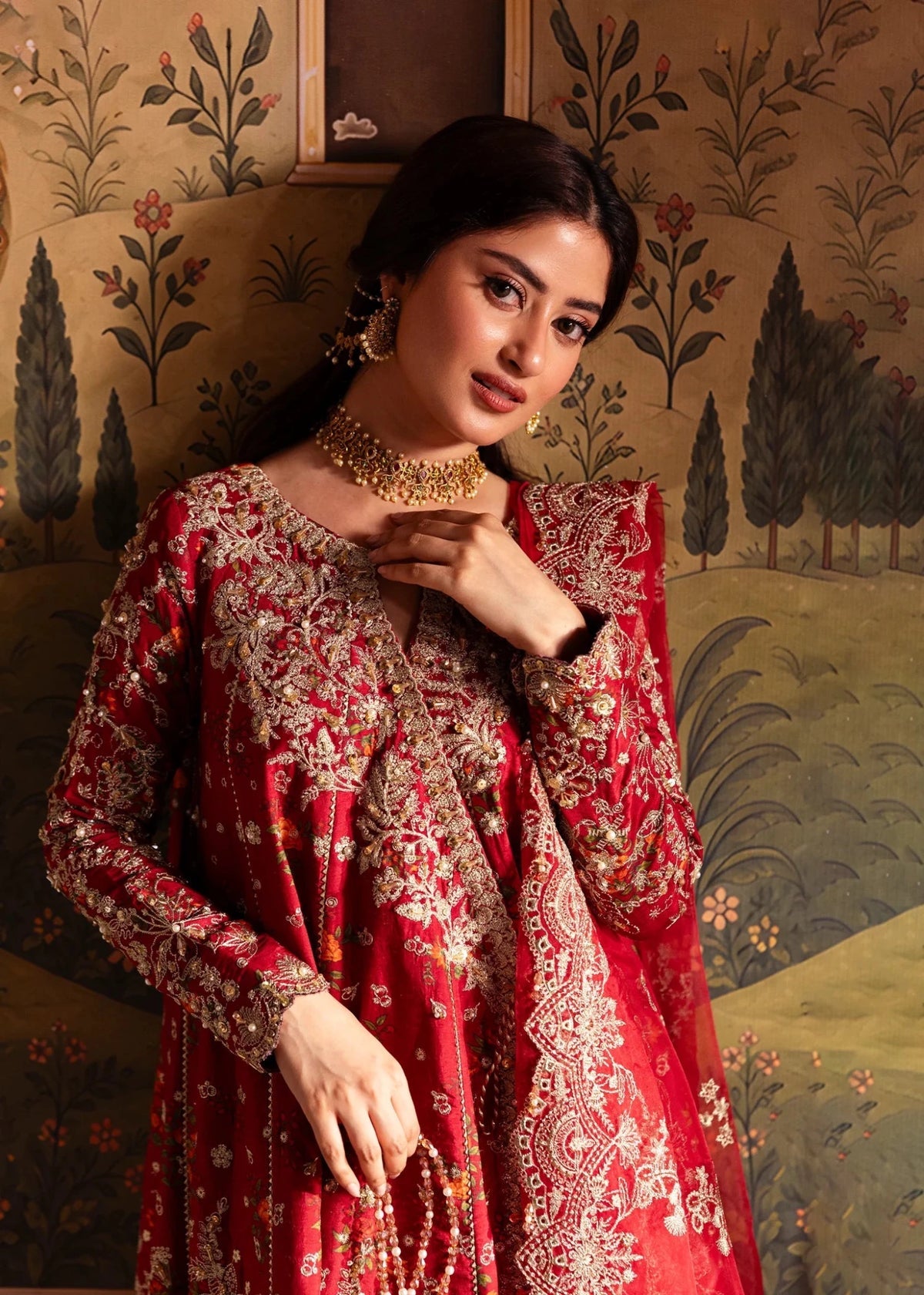 Kanwal Malik | Maahi Festive 26 | Zarminay by Kanwal Malik - Designer Dress  - Type : Ladies Clothes - Available at Libayah - 100% Original 
