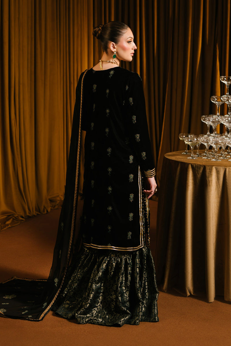 Taana Baana | The Velvet Affair | F0487A by Taana Baana - Designer Dress - Type: Ladies Clothes - Available at Libayah - 100% Original