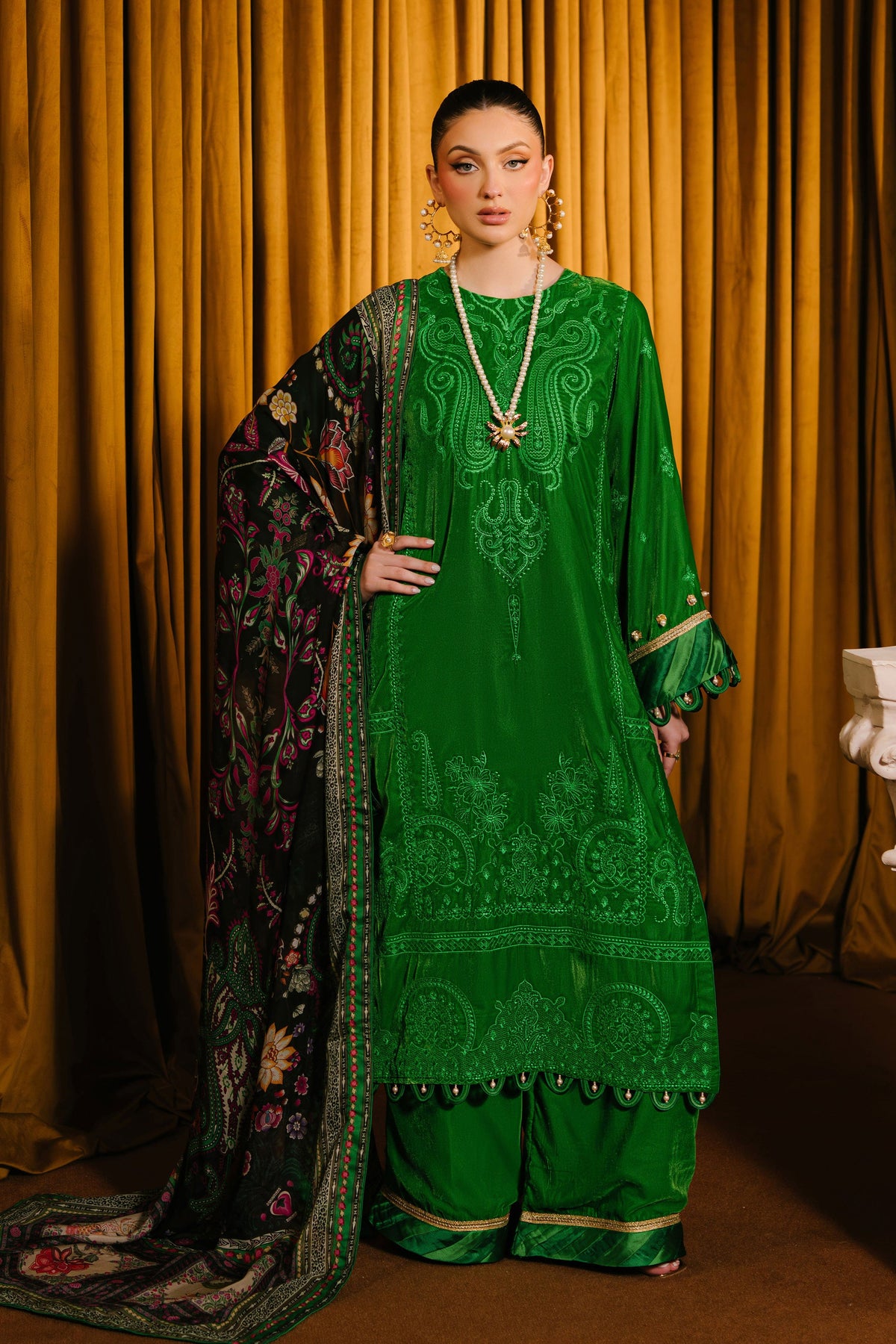 Taana Baana | The Velvet Affair | F0466 by Taana Baana - Designer Dress - Type: Ladies Clothes - Available at Libayah - 100% Original
