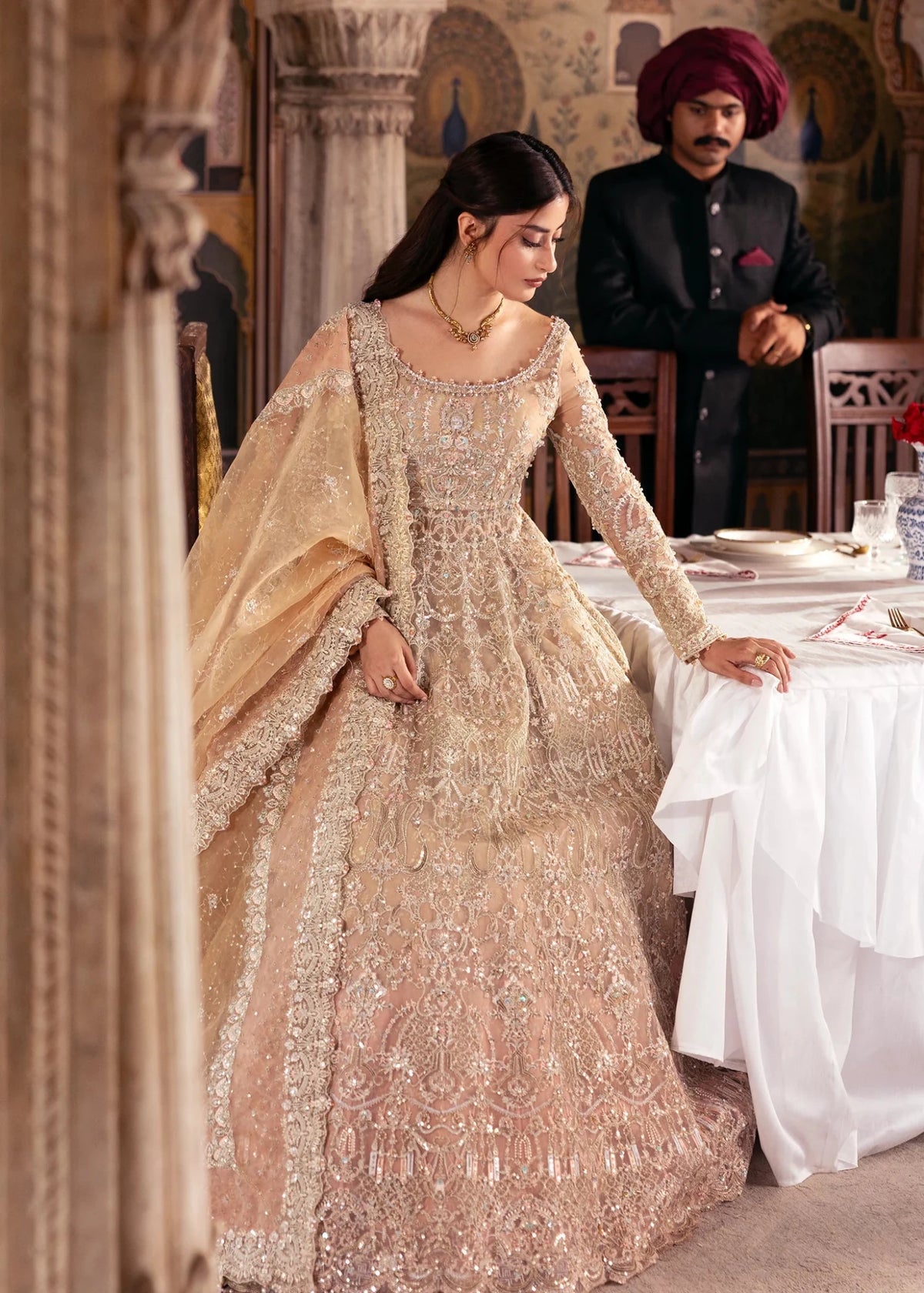 Kanwal Malik | Maahi Festive 26 | Zaariya by Kanwal Malik - Designer Dress  - Type : Ladies Clothes - Available at Libayah - 100% Original 