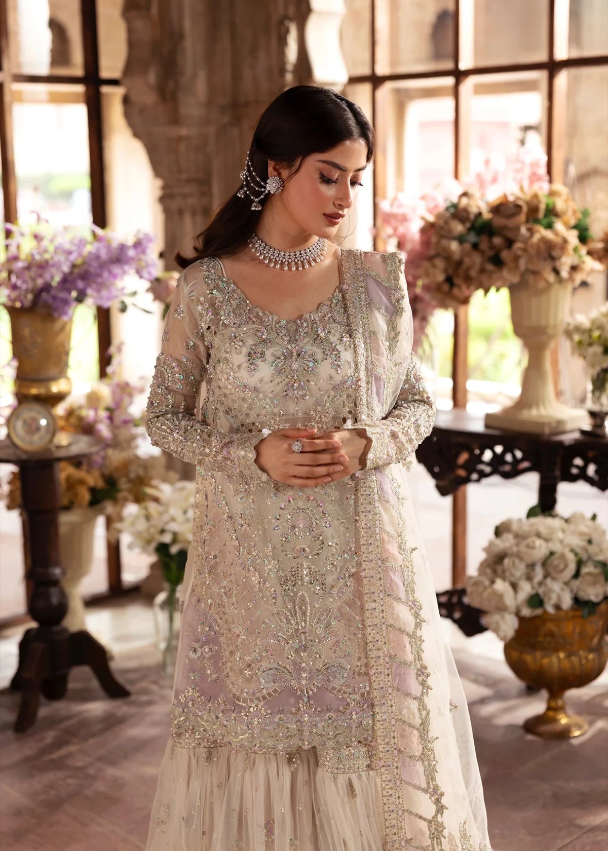 Kanwal Malik | Maahi Festive 26 | Roshni by Kanwal Malik - Designer Dress  - Type : Ladies Clothes - Available at Libayah - 100% Original 