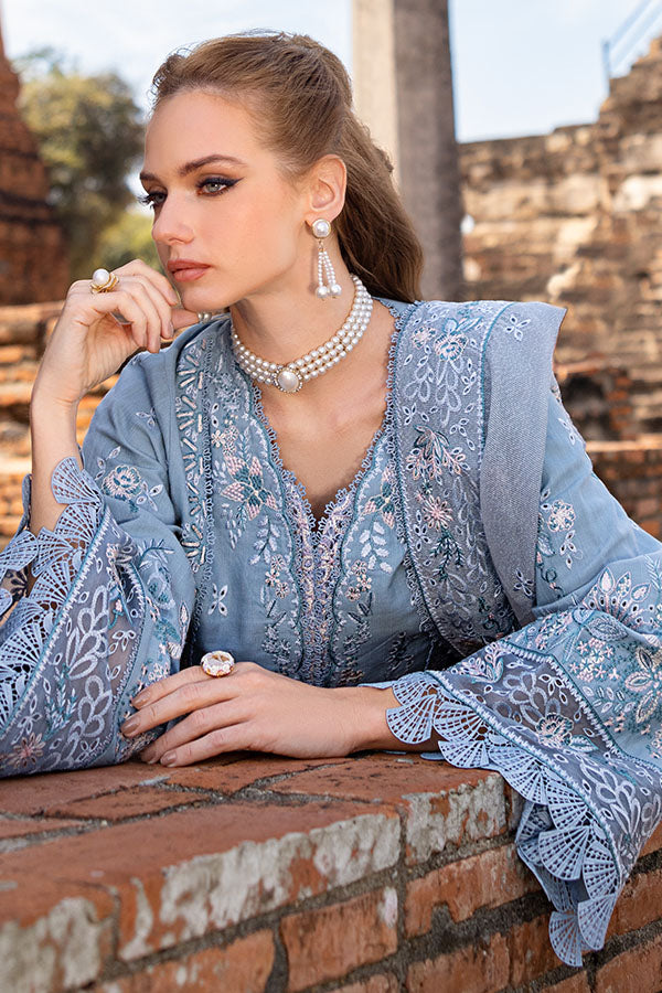 Saffron | Solace Winter Edit | Aster by Saffron - Designer Dress - Type: Ladies Clothes - Available at Libayah - 100% Original