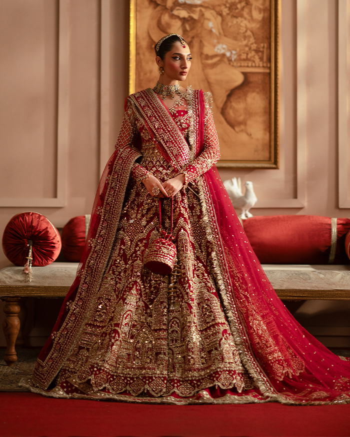 Zevk | Mughal Raniya | Jodha Begum by Zevk - Designer Dress - Type: Ladies Clothes - Available at Libayah - 100% Original