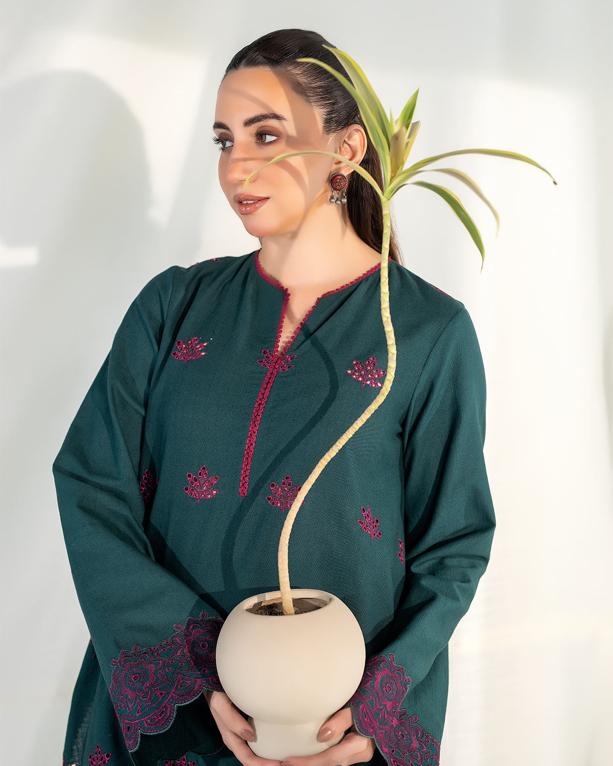 Zevk | Winter Flavour | LIME by Zevk - Designer Dress - Type: Ladies Clothes - Available at Libayah - 100% Original