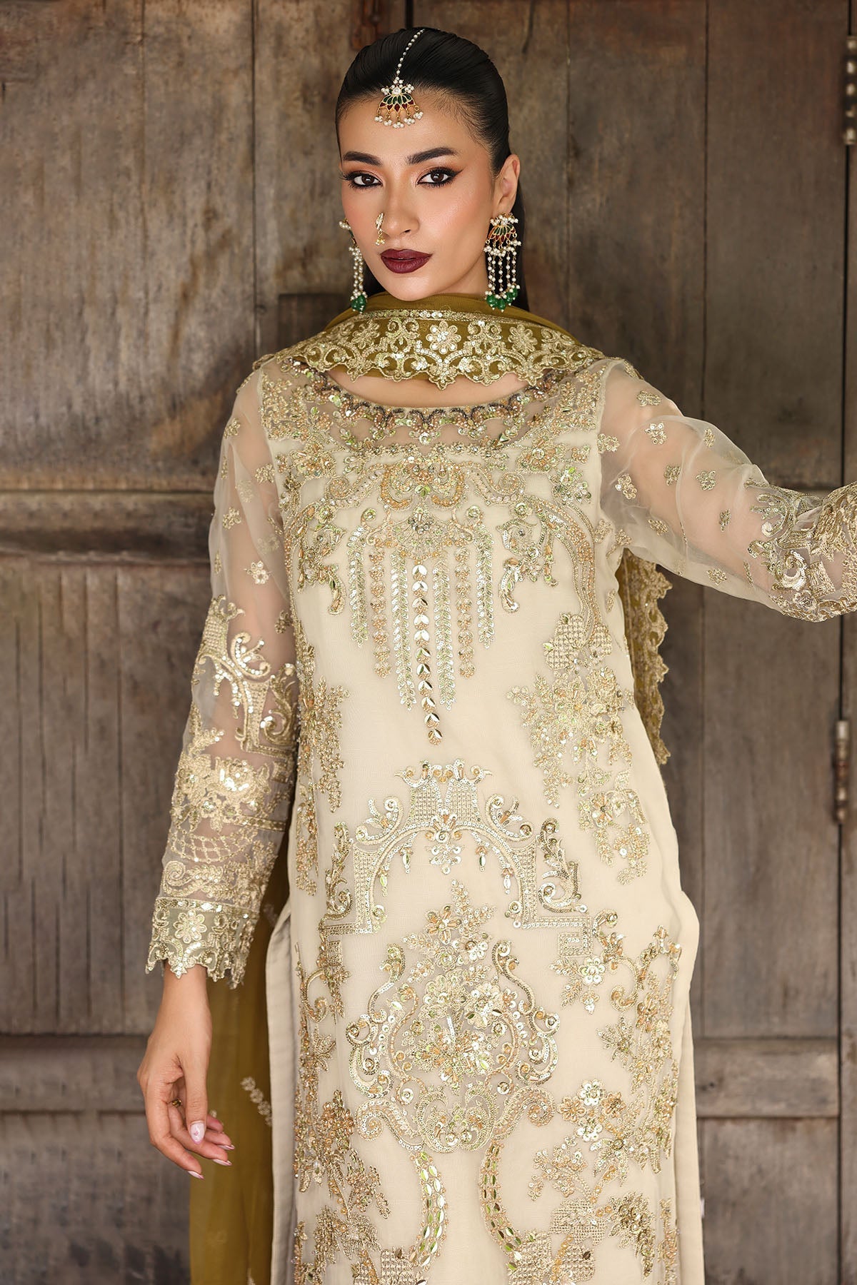Imrozia Premium | Saiyara Formals | I-229 ROHMA by Imrozia Premium - Designer Dress  - Type : Ladies Clothes - Available at Libayah - 100% Original 