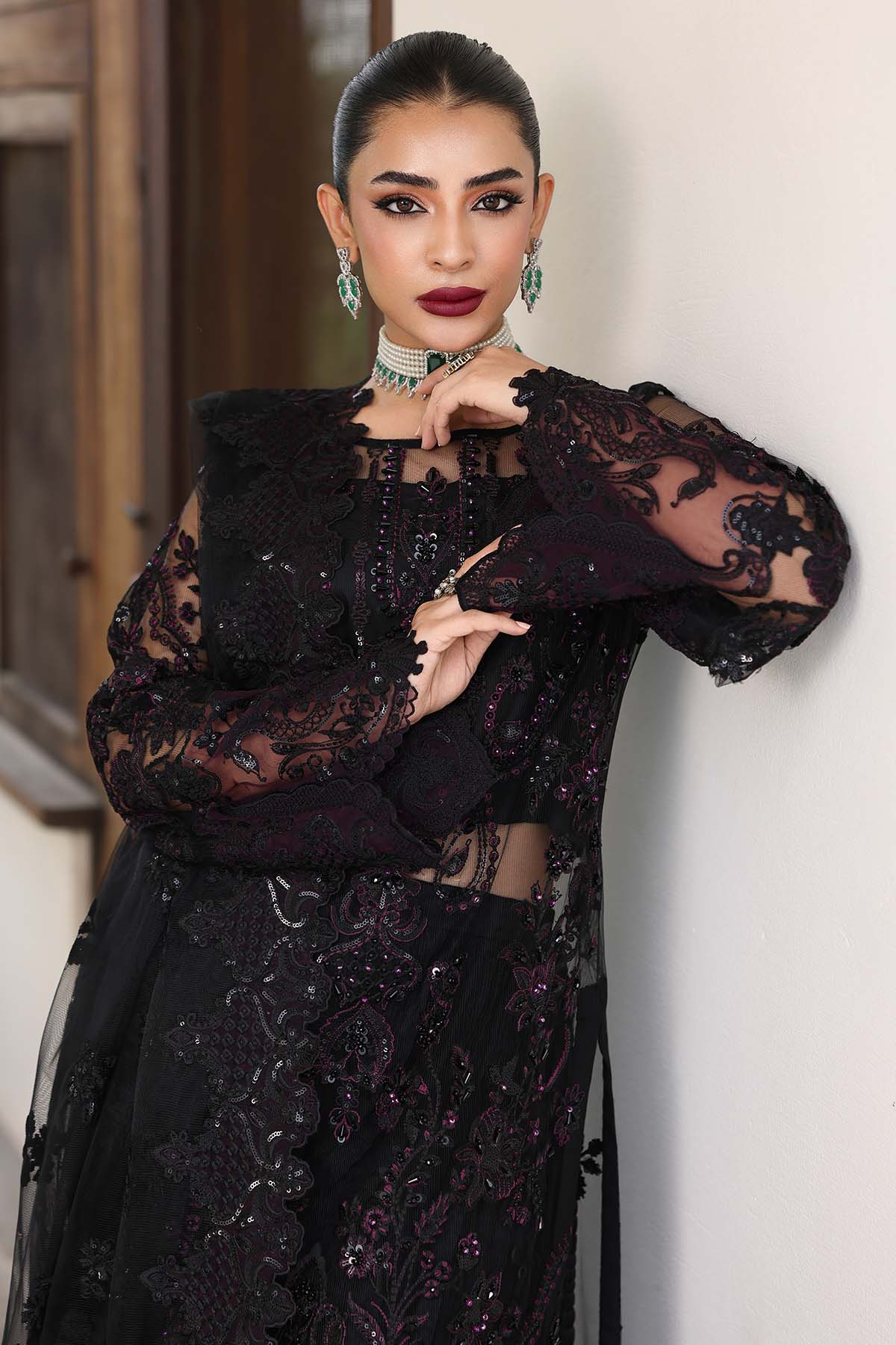 Imrozia Premium | Saiyara Formals | I-237 ASEEL by Imrozia Premium - Designer Dress  - Type : Ladies Clothes - Available at Libayah - 100% Original 