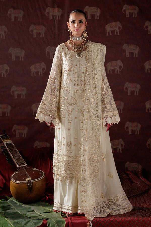 Saad Shaikh | Panache Luxury Chiffon 25 | D-10 by Saad Shaikh - Designer Dress  - Type : Ladies Clothes - Available at Libayah - 100% Original 