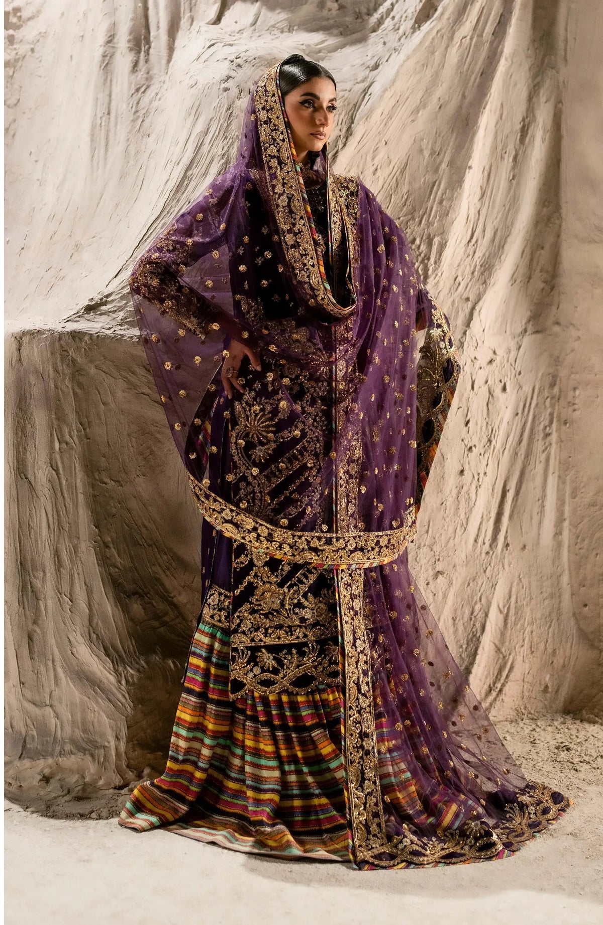 Maryum N Maria | Luxury Formals | ANAHITA-MW24-568 by Maryum N Maria - Designer Dress - Type: Ladies Clothes - Available at Libayah - 100% Original