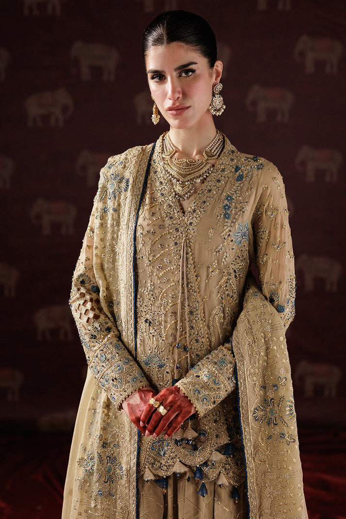 Saad Shaikh | Panache Luxury Chiffon 25 | D-05 by Saad Shaikh - Designer Dress  - Type : Ladies Clothes - Available at Libayah - 100% Original 