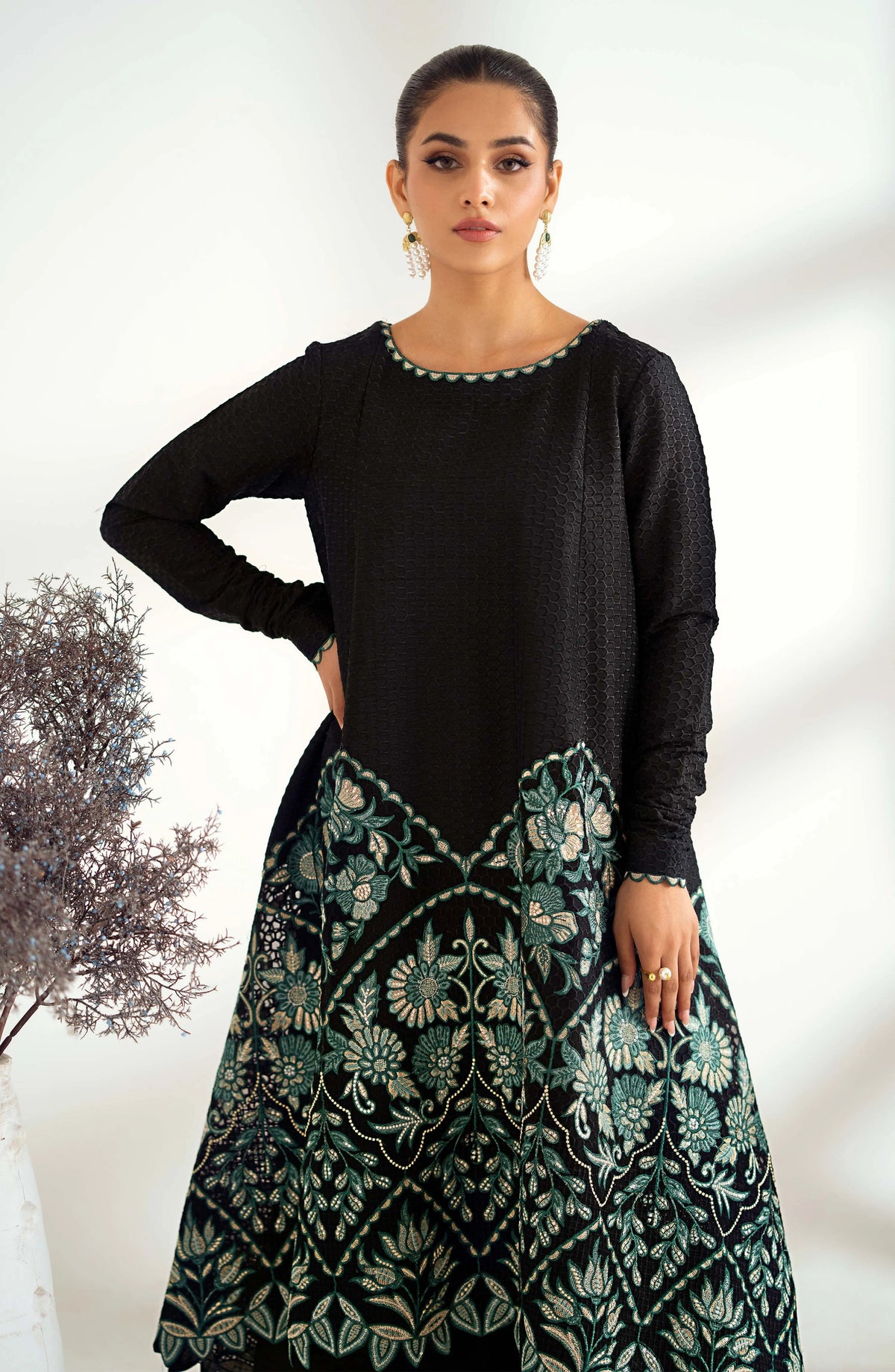 Maryum N Maria | Luxury Pret 24 | DUSK - MS-24219 by Maryum N Maria - Designer Dress - Type: Luxury - Available at Libayah - 100% Original