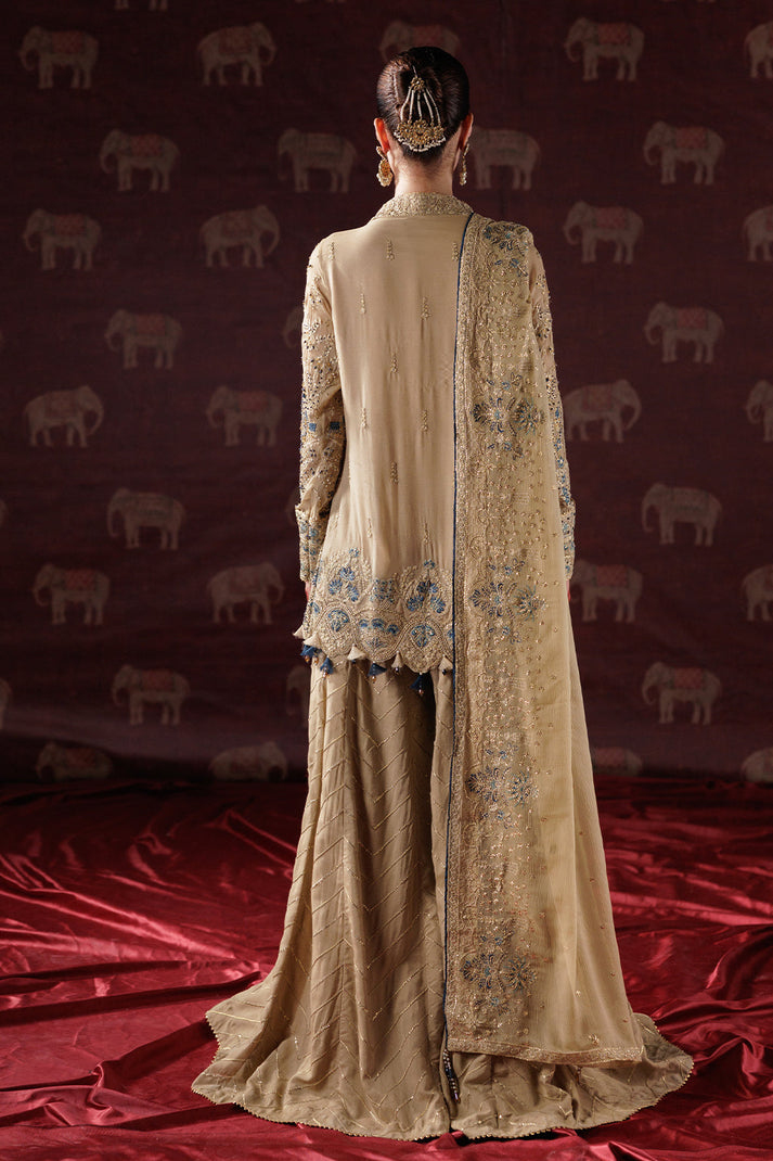 Saad Shaikh | Panache Luxury Chiffon 25 | D-05 by Saad Shaikh - Designer Dress  - Type : Ladies Clothes - Available at Libayah - 100% Original 