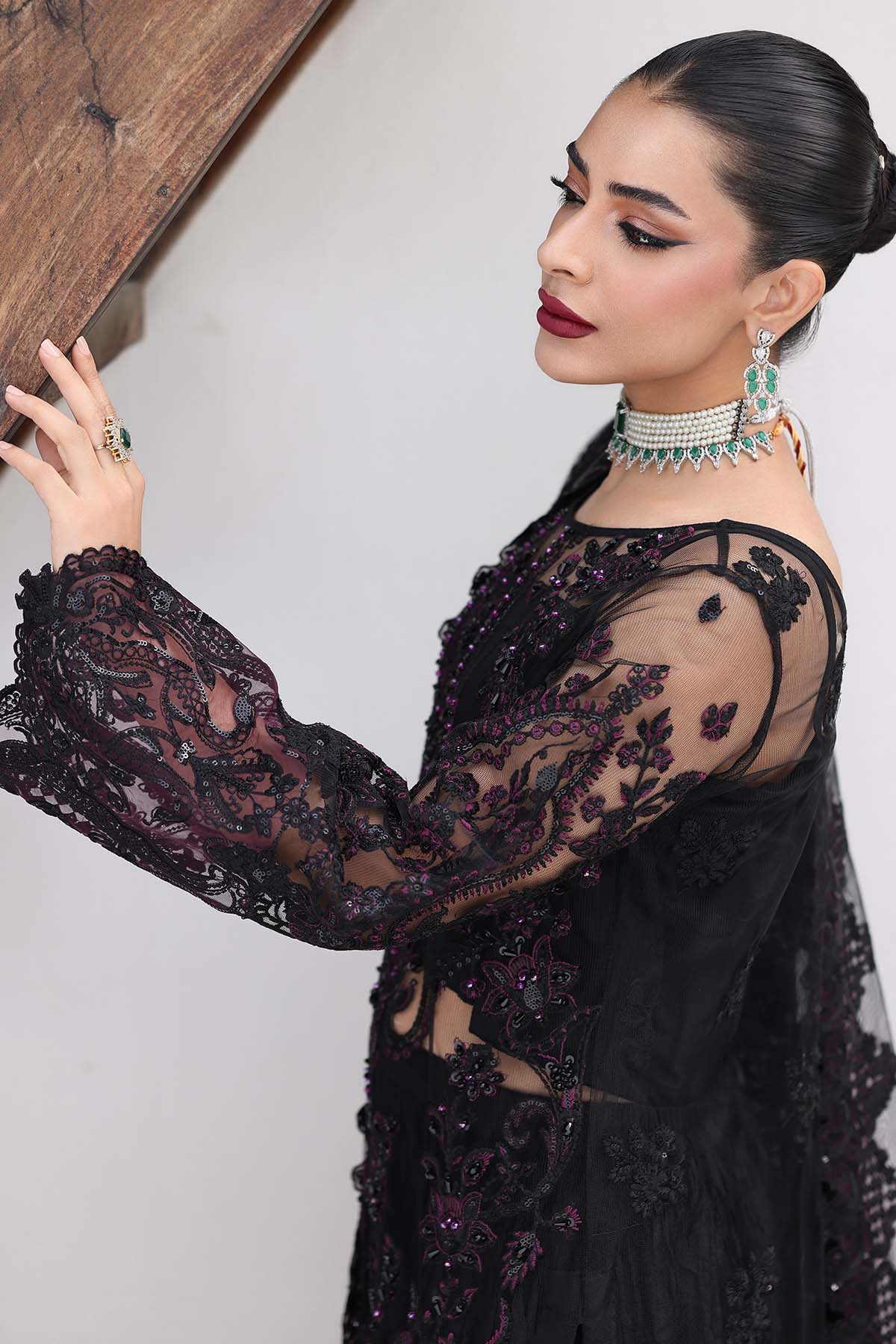 Imrozia Premium | Saiyara Formals | I-237 ASEEL by Imrozia Premium - Designer Dress  - Type : Ladies Clothes - Available at Libayah - 100% Original 